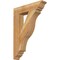 Ekena Millwork Funston Traditional Rough Sawn Bracket, Western Red Cedar, 4"W x 20"D x 28"H BKT04X20X28FST01RWR - alternate 1